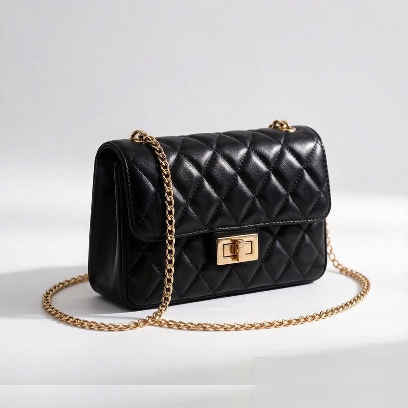 Quilted Leather Handbag